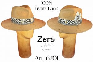 Zero Cappelli Firenze – Cappello Uomo F/W 2026 – Art. 6201